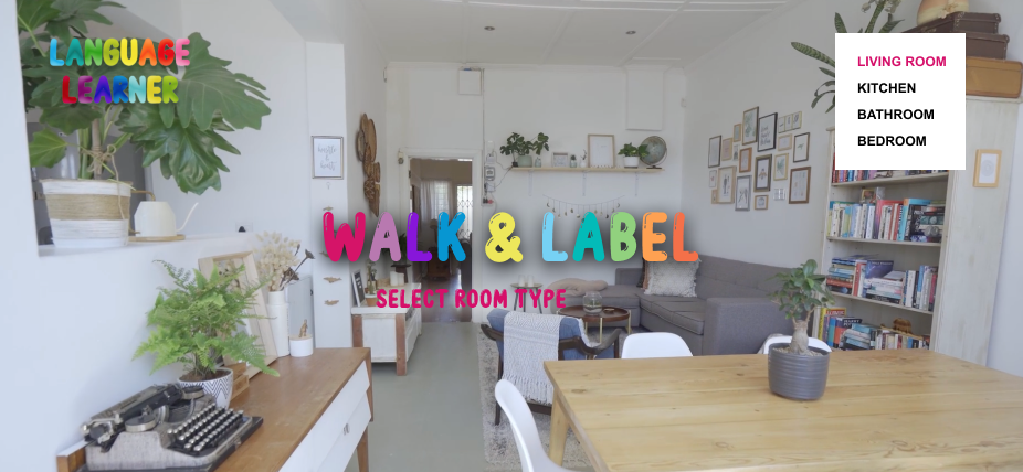 AR Experience - Walk and Label Room Selected